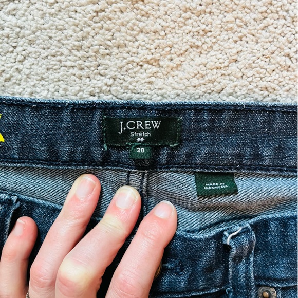 J. Crew Toothpick Jeans, Size 30 - Picture 5 of 8